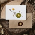 thumbnail image 5 of Wax Seal Stamp set Sealing Wax Stamp Solid Brass Heads with Wood Handles for Envelopes Invitations Gift Card Hummingbird 83x22mm Stamps: 25x14.5mm, 5 of 7