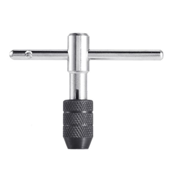 Yammee Ratchet Tap Wrench Carbon Steel T-Handle Tap Wrench M3-M6 Screwdriver Tap Holder