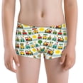 thumbnail image 5 of Yiaed Train With Animals Print Boys' Boxer Briefs Cotton Casual Stretch Comfort Boys Boxers - Kids Boxer Briefs Underwear for Boys (6-18)-X-Large, 5 of 5