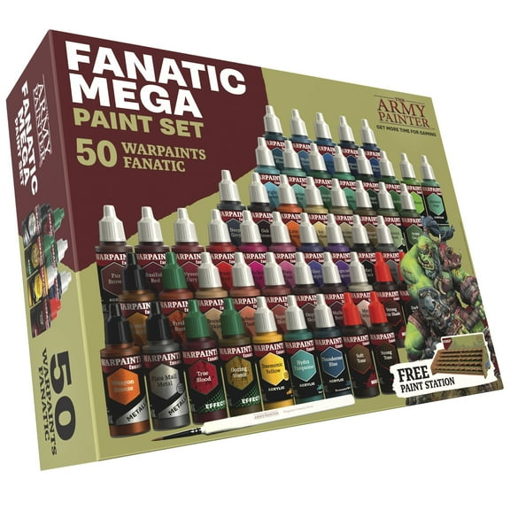 Army Painter, The Fanatic Mega Paint Set New
