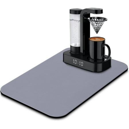 

Coffee Maker Mat for Countertops Dish Drying Mat Coffee Bar Decor Coffee Machine Pads Absorbent Washable Drying Mat for Kitchen Counter