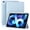 Blue, variant on Getino Compatible With iPad Air 11 inch (M4/M3/M2) /Air 5th/ Air 4th Generation Case with Pencil Holder