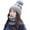 Grey, variant on Women Winter Hat with Pompons Ball Knitted Hats Scarf Set Beanie Caps Warm Skullies Outdoor Cap