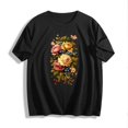 thumbnail image 4 of My Orders Women Tops Under $5, Womens T Shirts Loose Workout Shirts Women Womens Tops Dressy Casual Short Sleeve Loose Drop Shoulder Longline, 4 of 4