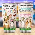 thumbnail image 2 of Rabbit Gifts For Lovers Bunny Women Girls Teens Children Stainless Steel Tumblers With Lid Insulated Cups 20 Oz Funny Coffee Mugs Wine Drinking Glasses Birthday Christmas, 2 of 6