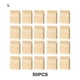 thumbnail image 5 of Inteprter 50 bolsas atractivas de papel Kraft para hornear con apertura de ventana combinadas con pegatinas de sellado Organizadores de utensilios de cocina talla grande, 5 of 6