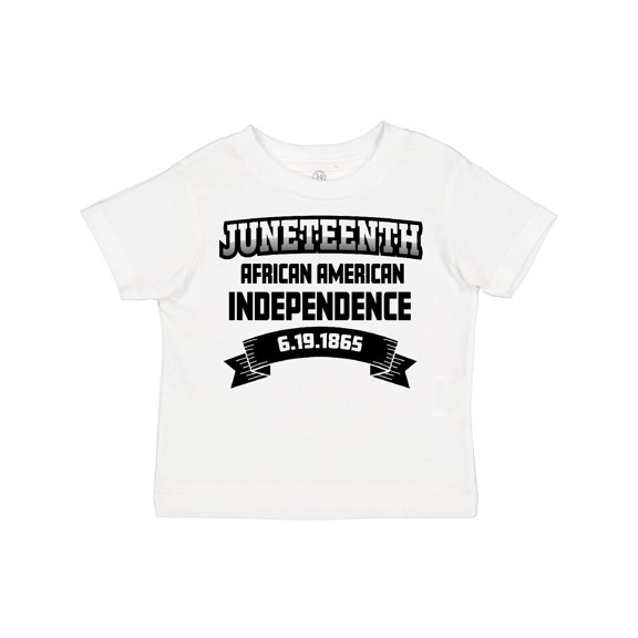 Inktastic African American Independence Juneteenth Boys or Girls Toddler T-Shirt