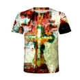 thumbnail image 4 of under $5 JINMGG Mens Tops under $5,Men's Unisex Daily T Shirt 3D Print Graphic Prints Cross Print Short Sleeve Tops Casual Blouse,Orange XXXXL, 4 of 9