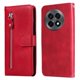 thumbnail image 4 of Estuche de Cuero PU con Cierre para OnePlus 13R 5G , Funda Protectora con Billetera y Correa, 4 of 5