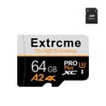 thumbnail image 1 of Tarjeta de memoria Micro TF/SD de alta velocidad, A2 U3, 512GB, 128GB, 256GB, tarjeta Flash para interruptor de teléfono y Dron qym unisex, 1 of 2