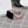 thumbnail image 5 of WorryFree Gadgets Correa de cuero compatible con Apple Watch 38 mm, 40 mm, 41 mm para niñas, hombres y mujeres, compatible con Apple Watch Series 9, 8, 7, 6 SE, 5, 4, 3, 2, 1, color rosa, 5 of 5