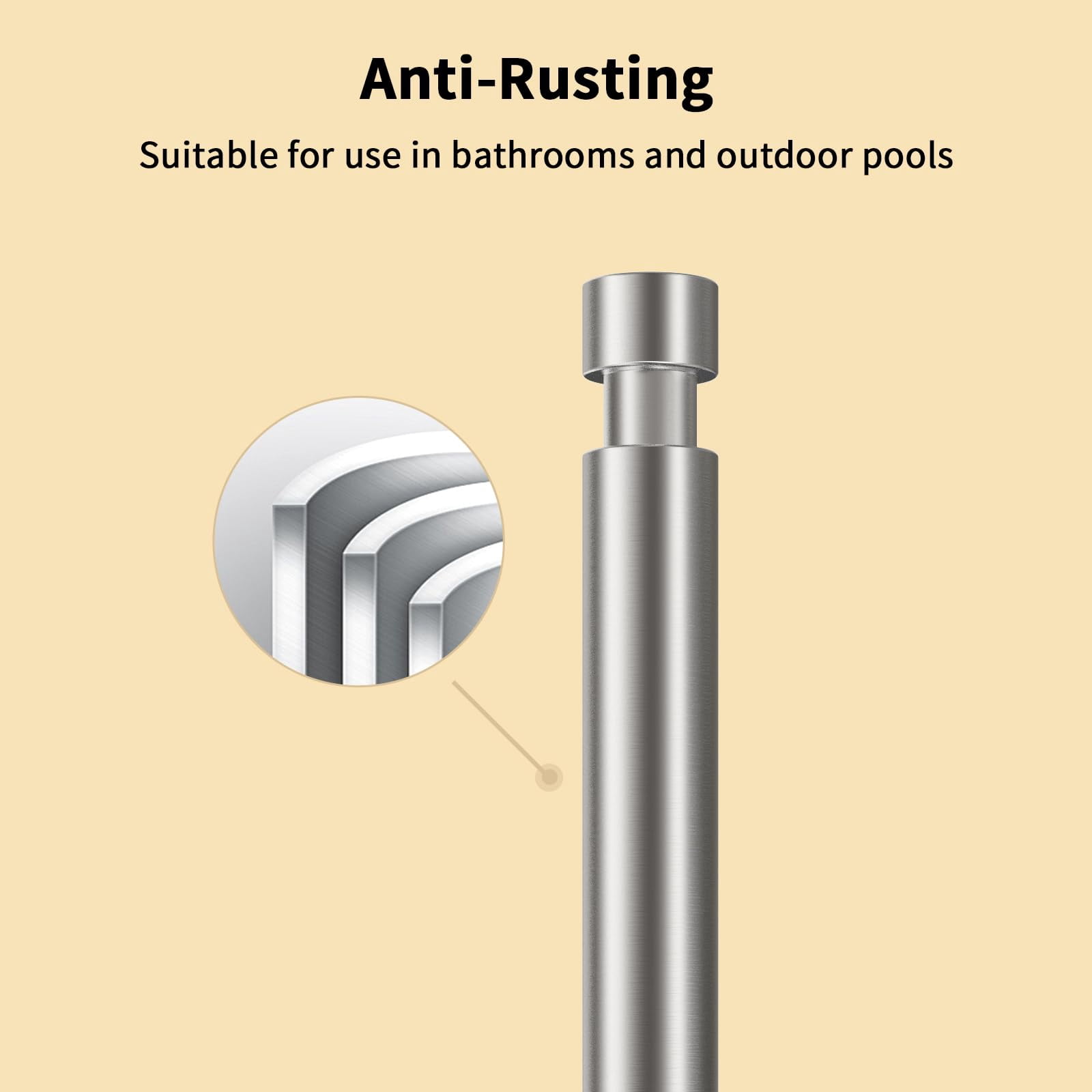Paper Towel Holder Countertop  Counter With Weighted Base Non Slip Standing Roll For Modern Kitchen Bathroom Stainles Steel (brushed Nickel)