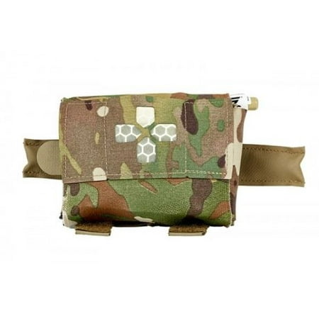 Field Trauma Kit - Blue Force Gear Belt Mounted Micro Trauma Kit NOW! w/No Contents, Multicam, BT-T