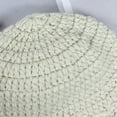 thumbnail image 5 of CoCopeaunts Beanie Hat for Women Four Season Solid Color Warm Knitted Hats Casual All-Match Ruffle Brim Shade Fishermen Cap, 5 of 8