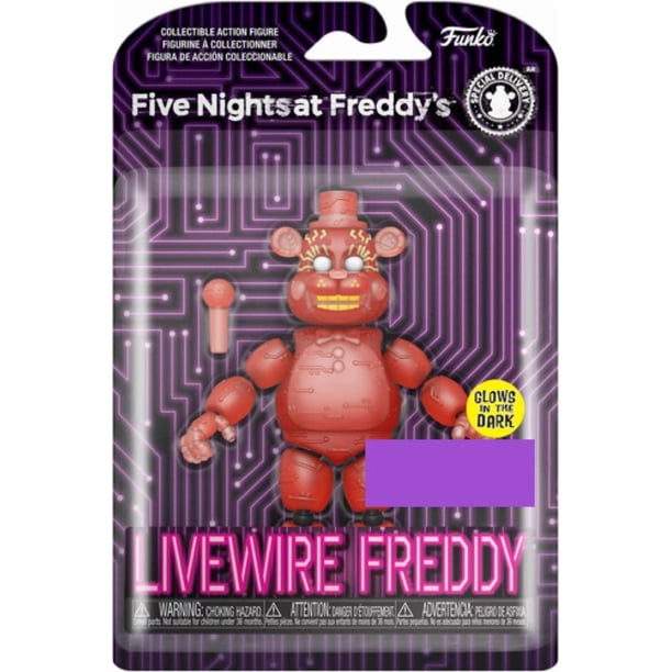 Figura de acción Plush Funko Five Nights at Freddy's Livewire Freddy
