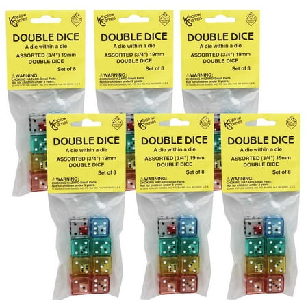 UPC: 0194629066285 | Koplow Games Double Dice Set 48 Pieces
