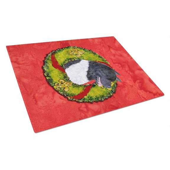 Caroline's Treasures Akita Glass Cutting Board Large