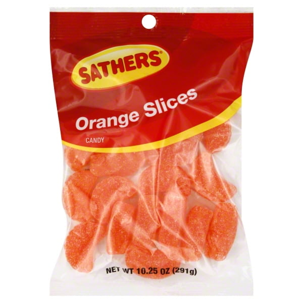 Sathers Orange Slices Chuckles, 10.25 Oz. - Walmart.com - Walmart.com