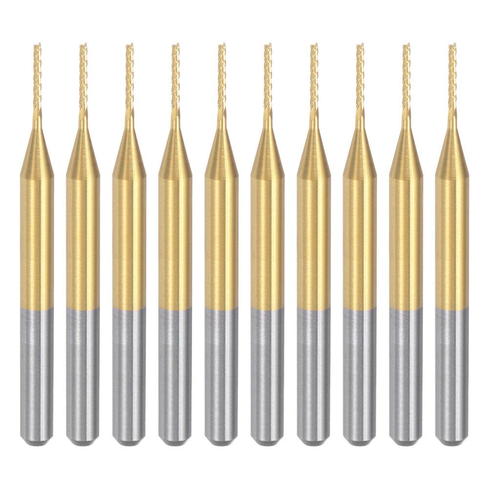 Uxcell 30° V-Groove CNC Router Bit – 1/4" Shank, Nano-Coated Carbide For Wood, Acrylic & Aluminum
