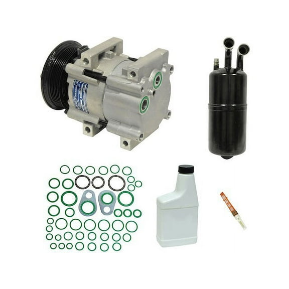 A/C Compressor Kit - Compatible with 2005 - 2006 Ford Mustang Base 4.0L V6 VIN N