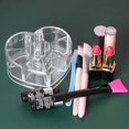 thumbnail image 3 of Transparent acrylic storage box Love lipstick eyebrow brush, 3 of 4