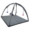 thumbnail image 2 of GROWTH TANK Cat Tent Helps Cats Get Exercise Removable Pets Play Bed Toy for Indoor Pets Grey, 2 of 9