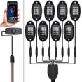 thumbnail image 4 of Automobile lamp,24 Key Bt 24 Key 8pcs Led Waterproof Suv Atv Utv Led 8pcs Led Function Suv App Bt 24 Led Waterproof With Key Function With App Bt Siuke Mewmewcat, 4 of 7