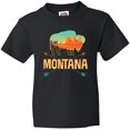 thumbnail image 3 of Inktastic Montana Gift Buffalo Silhouette Youth T-Shirt, 3 of 5