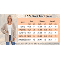thumbnail image 4 of UVN Sweaters for Women Fall Winter Open Front Cardigans Long Sleeve Oversized Casual Soft Knit Outerwear Coats with Pockets, 4 of 4
