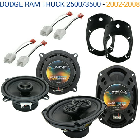 Dodge Ram Truck 2500/3500 2006-2010 OEM Speaker Upgrade Harmony Speakers