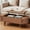 Walnut, variant on Oval Coffee Table with Storage, 47.2" Fluted Lift Coffee Table with 180° Sliding Tambour Door, Modern Center Table for Living Room, Office, Cafe, Black