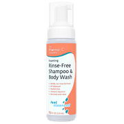Pharma-C-Wipes Foaming No-Rinse Shampoo & Body Wash (7.1 fl oz) Fresh Scent. For All Skin Types.