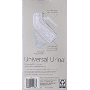Equate Universal Urinal 32 Fl Oz (1 Qt) 900 ml with Female Attachment