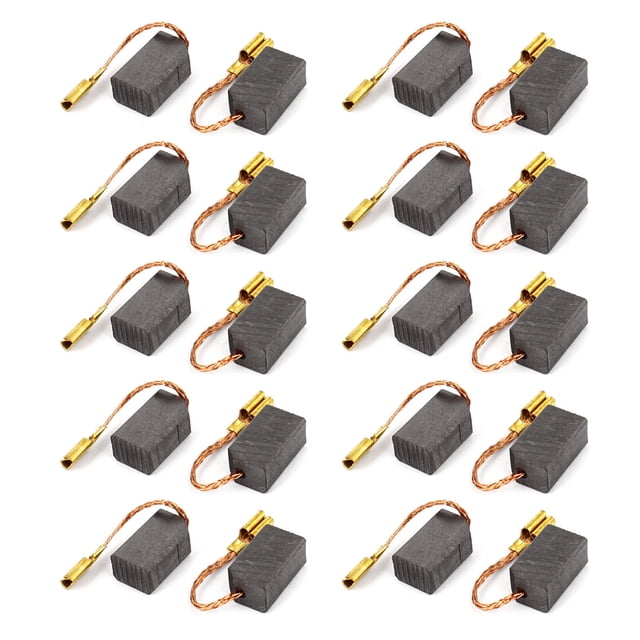 20 Piezas Eléctrico Taladro Motor Eléctrica Herramienta Carbono Escobillas 13mm x 8mm x 6mm