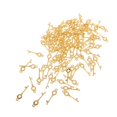 thumbnail image 1 of 100 piezas de colgante de joyería dorado Hugo Colgantes de amor para joyas de bricolaje, 1 of 9