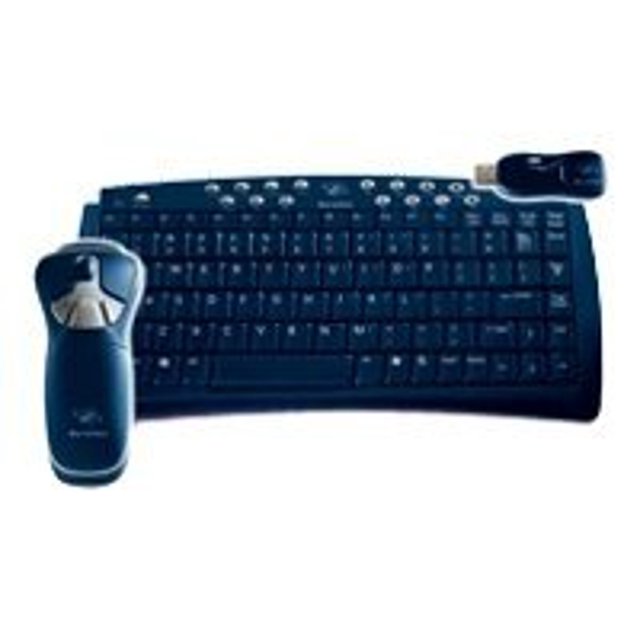 Gyration GO 2.4 Series Cordless Optical Air Mouse & Compact Keyboard