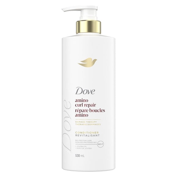 Dove Conditioner for Curly, Coily Hair Amino Curl with Bio-Protein Care Technology + Jojoba Oil