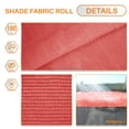 thumbnail image 2 of TANG Sunshades Depot 16' x 11' Shade Cloth 180 GSM HDPE Red Fabric Roll Up to 95% Blockage UV ResisRedt Mesh Net, 2 of 5