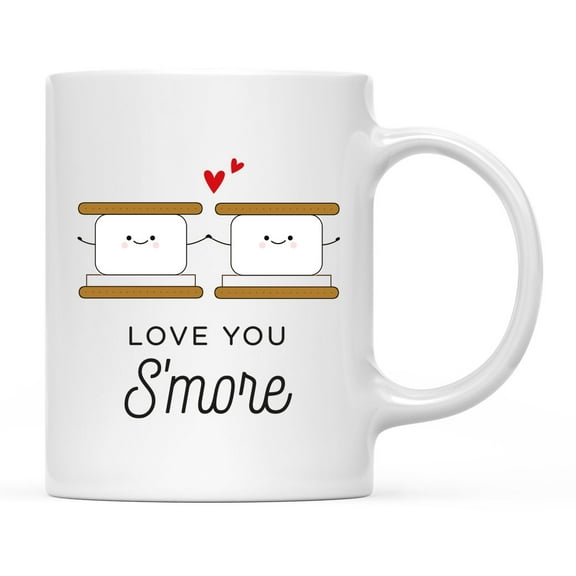 Koyal Wholesale Funny Food Pun 11oz. Ceramic Coffee Tea Mug, S'more