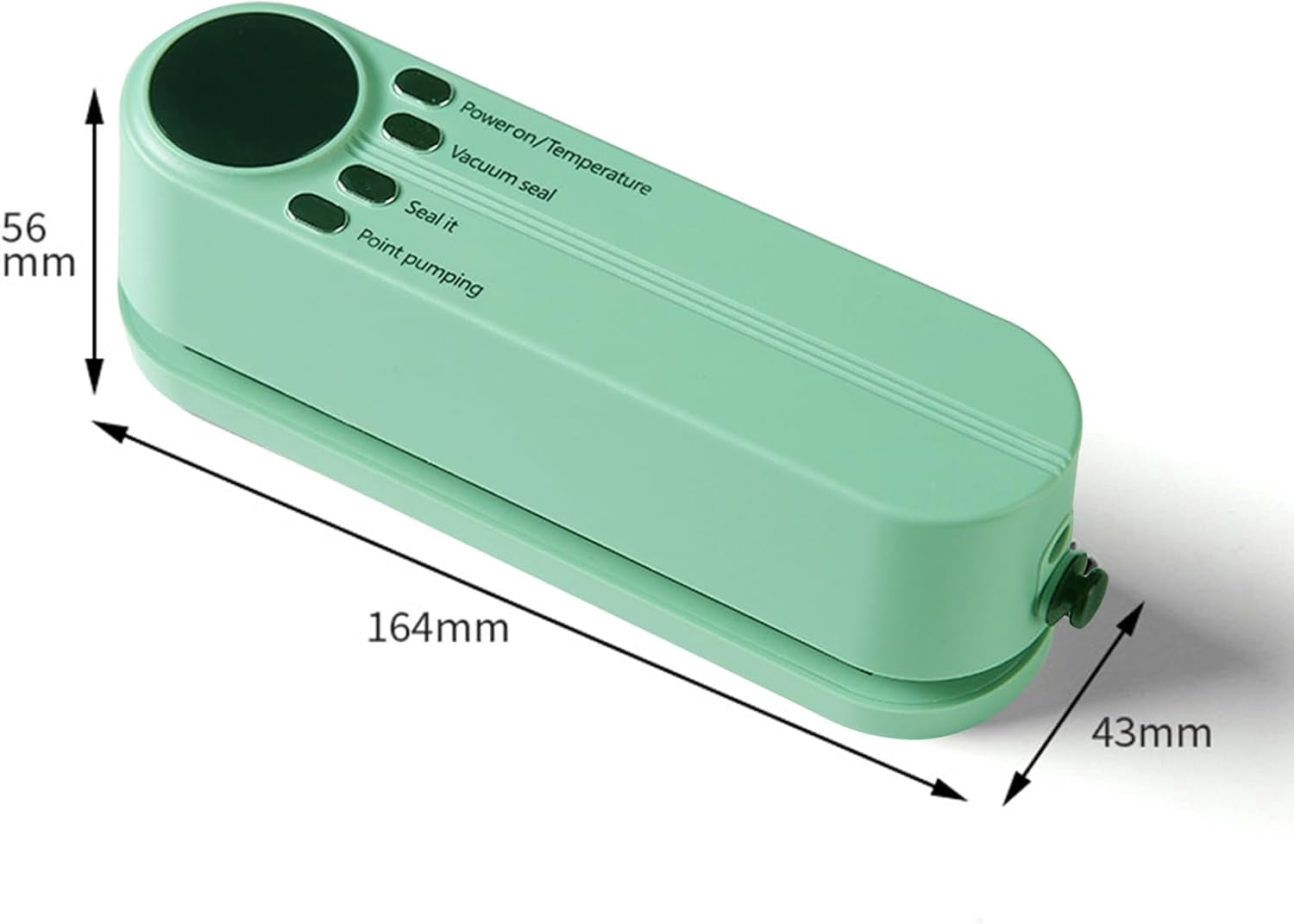 Vacuum Sealer Vacuum Packaging Machine Portable Vacuum Machine Green