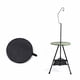 thumbnail image 1 of Yuarrent plegable pequeña con bolsa, altura ajustable, plegable, resistente y duradera, con bolsa, para en camping y... carpas verde militar, 1 of 6