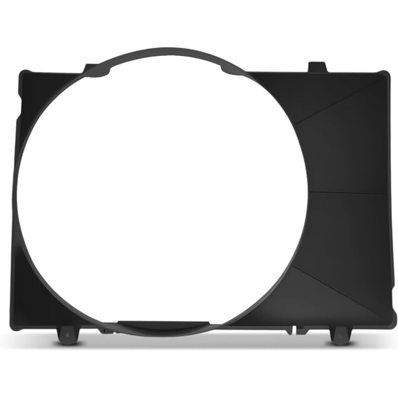 A-Premium Engine Radiator Cooling Fan Shroud Compatible with Ford F-150 F-250 F-350 F150 F250 F350 1992-1996, Bronco 1992, 4.9L, Automatic Transmission