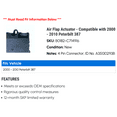 thumbnail image 2 of Air Flap Actuator - Compatible with 2000 - 2010 Peterbilt 387 2001 2002 2003 2004 2005 2006 2007 2008 2009, 2 of 2