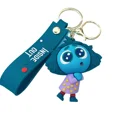 thumbnail image 1 of New Cartoon Inside Out Keychain Pendant Personality Creative Soft Glue Doll Small Key Rings Kawaii Bags Pendants Kids Toys DMH, 1 of 1