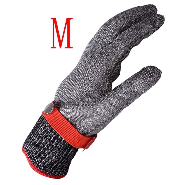 Vaidha Cut Proof Stab Stainless Steel Gloves Metal Mesh Butcher
