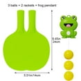 thumbnail image 2 of Hanging Table Tennis Trainer Portable Pong Set For Kids With And Parent Child Door Pong Game Exerciser Full Pingpong Kit For Outdoor & Indoor Games Hanging Table Tennis Games for 2-4 Years for, 2 of 3