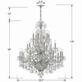 thumbnail image 2 of Crystorama Lighting - 26 Light Chandelier - Chandelier - Imperial - Twenty Six, 2 of 2