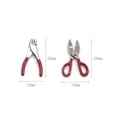 thumbnail image 2 of GETAJGHSD 1 Set of 8pcs Miniature Hand Tools Alloy Model Accessories for House Model Renovation, 2 of 8
