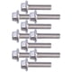 thumbnail image 2 of Pernos hexagonales de acero inoxidable, 10 piezas Pernos de cabeza hexagonal con bridas Pernos de cabeza hexagonal con bridas Características mejoradas, 2 of 8