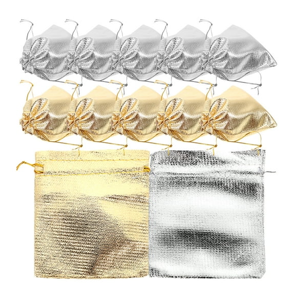 Troglfold drawstring bag 20Pcs Cloth Drawstring Bags Jewelry Favor Bags Packaging Gift Bags Party Favor Bags,6.3"X4.33"X0.04"